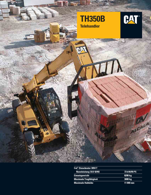 Manipuladoras telescópicas Caterpillar TH350B