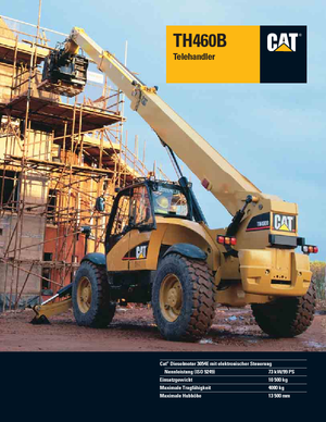 Manipuladoras telescópicas Caterpillar TH 460 B