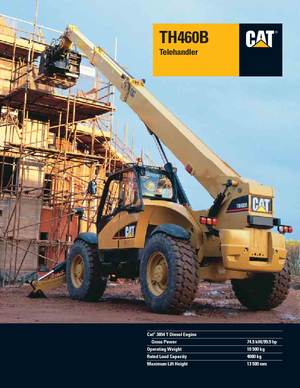 Manipuladoras telescópicas Caterpillar TH 460 B