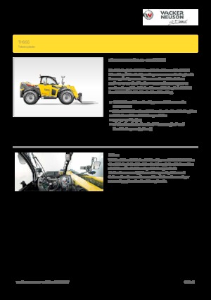 Manipuladoras telescópicas Wacker Neuson TH955