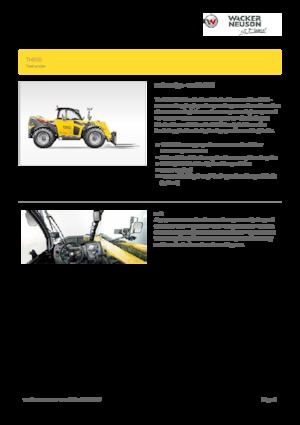 Manipuladoras telescópicas Wacker Neuson TH955