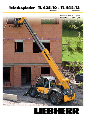 Manipuladoras telescópicas Liebherr TL 442-13