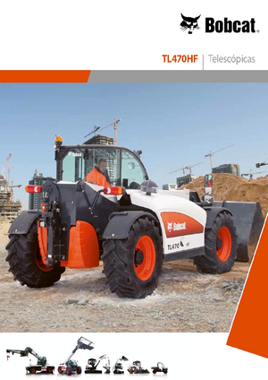 Manipuladoras telescópicas Bobcat TL 470 HF