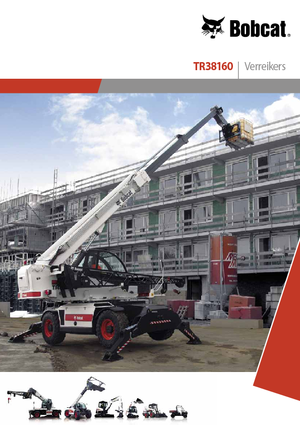 Manipuladoras telescópicas con vehículo superpuesto Bobcat TR38160