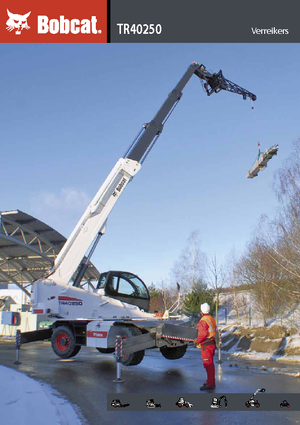 Manipuladoras telescópicas con vehículo superpuesto Bobcat TR40250