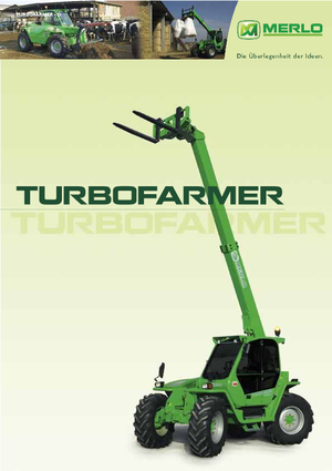 Manipuladoras telescópicas Merlo Turbofarmer P 41.7