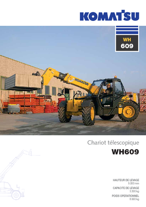 Manipuladoras telescópicas Komatsu WH609