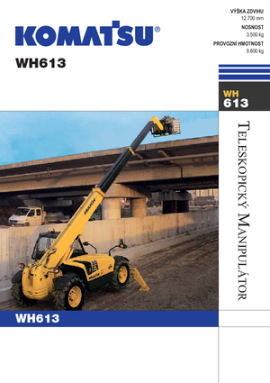 Manipuladoras telescópicas Komatsu WH613