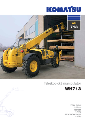 Manipuladoras telescópicas Komatsu WH713