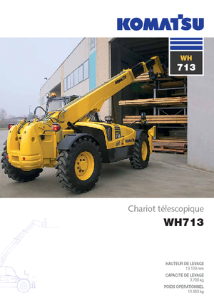Manipuladoras telescópicas Komatsu WH713