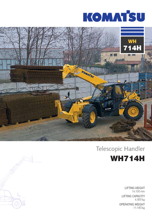 Manipuladoras telescópicas Komatsu WH714H