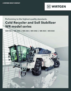 Recicladoras de asfalto/- Recicladoras en frío Wirtgen WR 250i