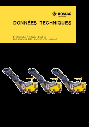 Fresadoras de caminos Bomag BM 1000/35