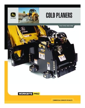 Fresadoras de caminos John Deere Construction CP18C
