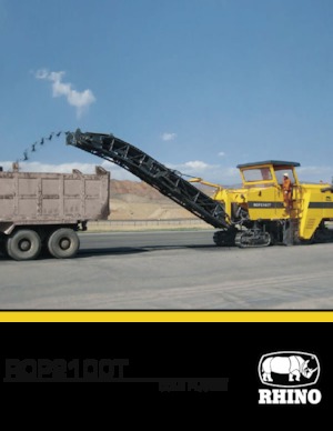 Fresadoras de caminos RHINO RCP2100T