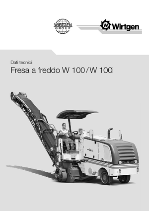 Fresadoras de caminos Wirtgen W 100 i