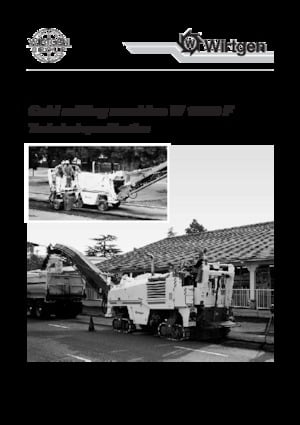 Fresadoras de caminos Wirtgen W 1200 F