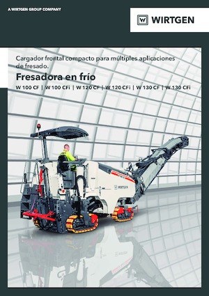 Fresadoras de caminos Wirtgen W 100 CF