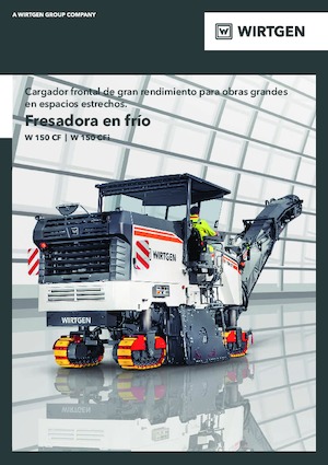 Fresadoras de caminos Wirtgen W 150 CFi