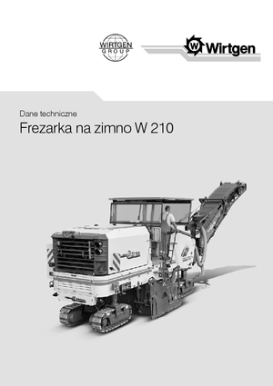 Fresadoras de caminos Wirtgen W 210