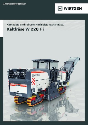 Fresadoras de caminos Wirtgen W 220 Fi