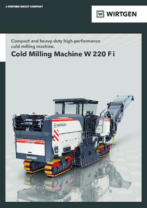 Fresadoras de caminos Wirtgen W 220 Fi