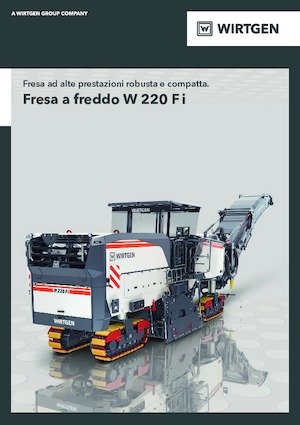 Fresadoras de caminos Wirtgen W 220 Fi
