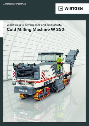 Fresadoras de caminos Wirtgen W 250 i