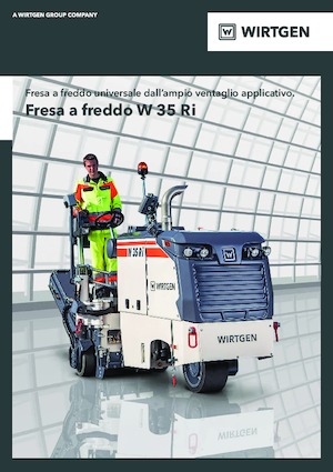 Fresadoras de caminos Wirtgen W 35 Ri
