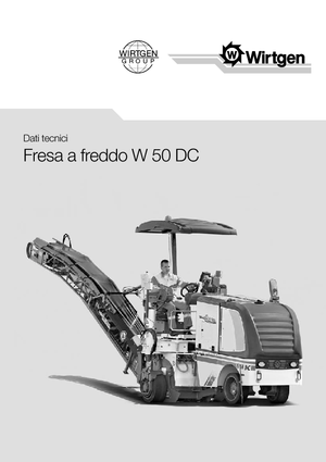 Fresadoras de caminos Wirtgen W 50 DC