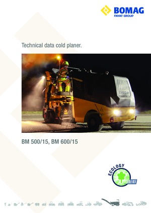 Fresadoras de caminos Bomag BM 600/15