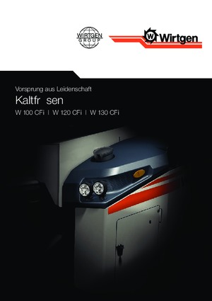 Fresadoras de caminos Wirtgen W 130 CFi