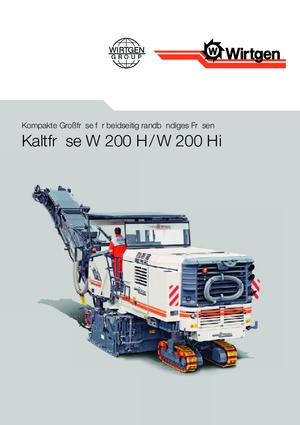 Fresadoras de caminos Wirtgen W 200 Hi