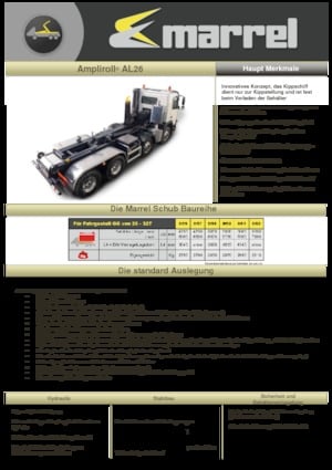 Basculantes  roll-of Marrel AL 26 DIN 58 B