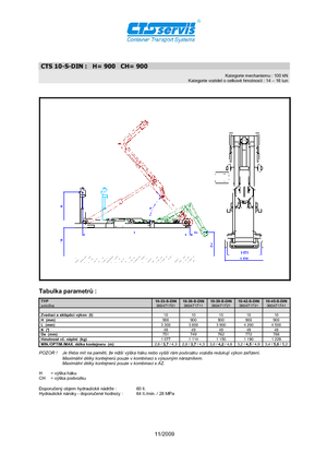 Basculantes  roll-of CTS CTS 10-45 S/1000