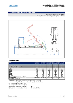 Basculantes  roll-of CTS CTS 10-45 S/1000