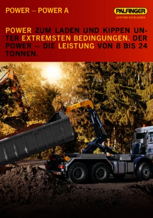 Basculantes  roll-of Palfinger P 20 