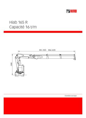 Grúas de carga móviles Hiab 165 R-F2