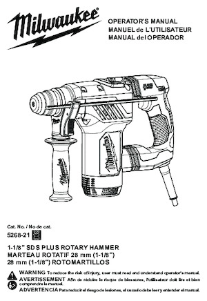 Martillos Rotativos Milwaukee 5268-21