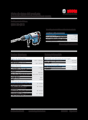 Martillos Rotativos Bosch GBH 12-52 D