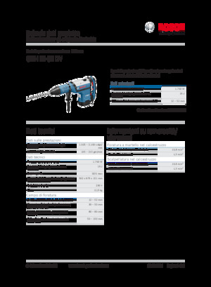 Martillos Rotativos Bosch GBH 12-52 DV