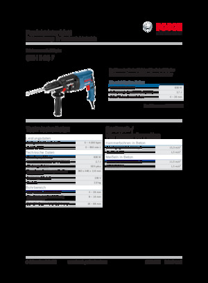 Martillos Rotativos Bosch GBH 2-26 F