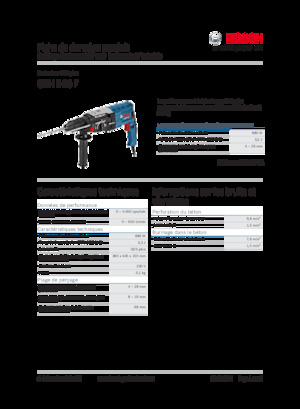 Martillos Rotativos Bosch GBH 2-28 F