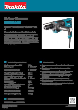 Martillos Rotativos Makita HR2630T