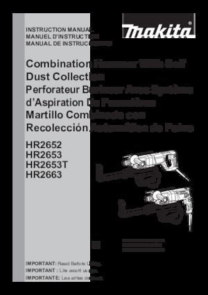 Martillos Rotativos Makita HR2653