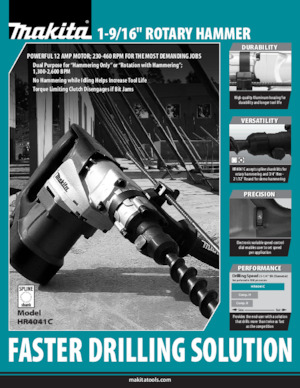 Martillos Rotativos Makita HR4041C