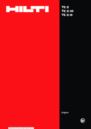 Martillos Rotativos Hilti TE 2