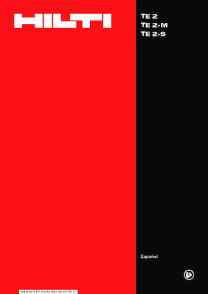 Martillos Rotativos Hilti TE 2