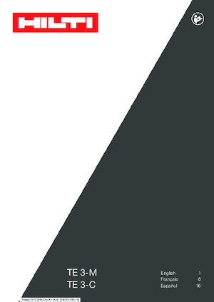 Martillos Rotativos Hilti TE 3-C