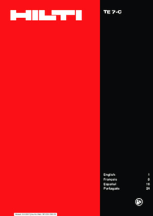 Martillos Rotativos Hilti TE 7-C 